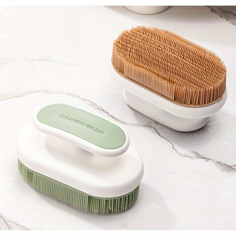 1pc PE Material Cleaning Brush, Durable and Non-shedding, Soft Bristles that Won't Damage Clothes, Suitable for Shoe Brushing