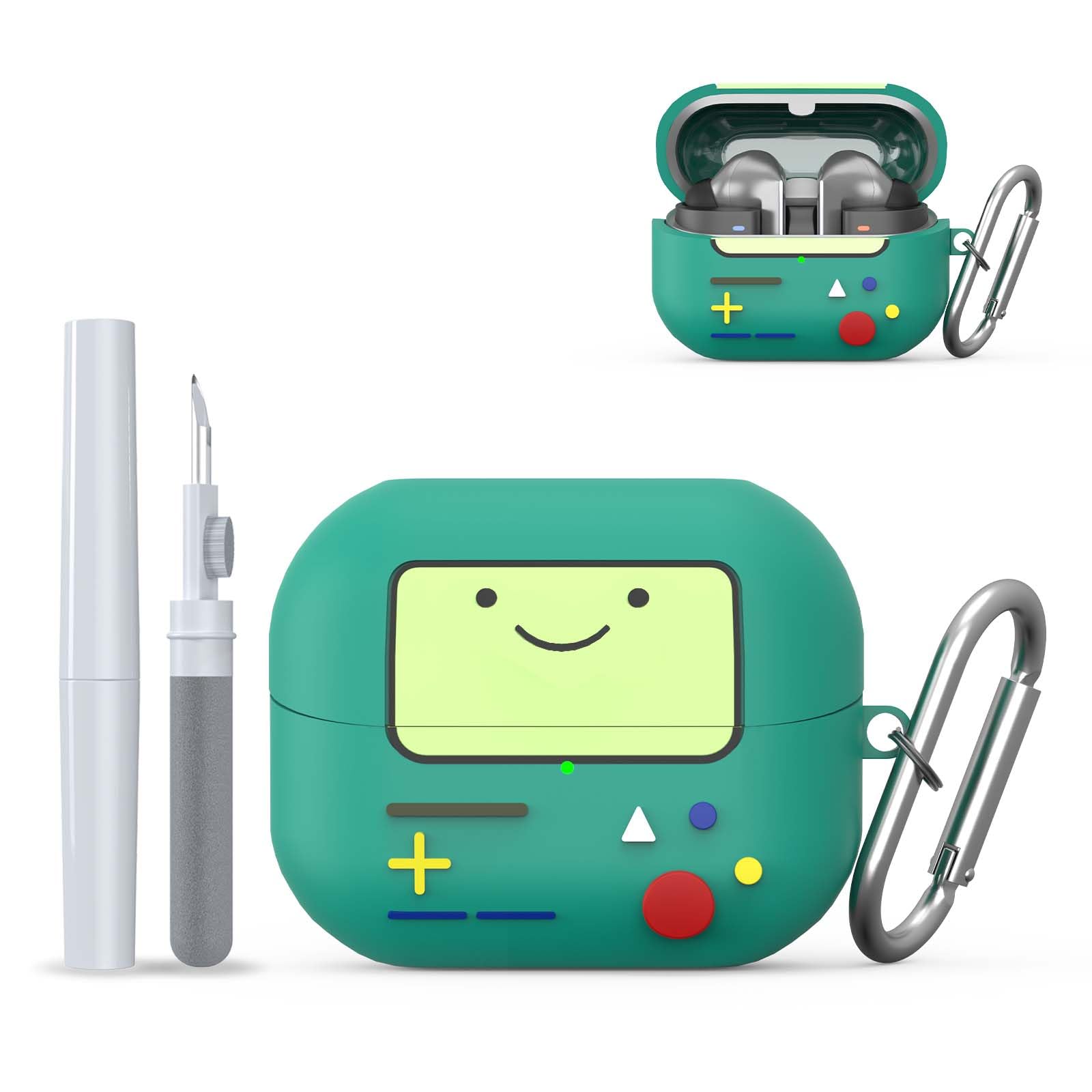 for Buds 3Pro 3D Cute Cartoon Case Soft Silicone Protective Case Cover for Buds3 with Keychain&Cleaner Kit
