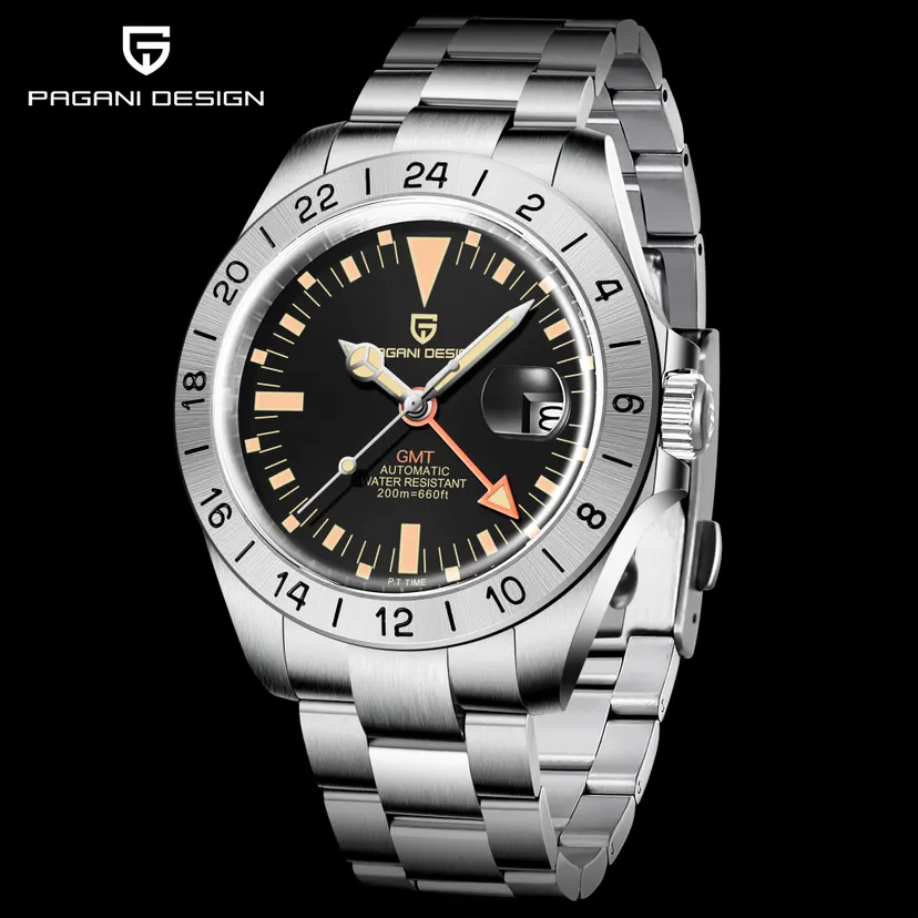 2025 New PAGANI Design 41MM Men's Automatic Mechanical Watch Classic Retro 200M Waterproof Business Sports Watches Reloj Hombre