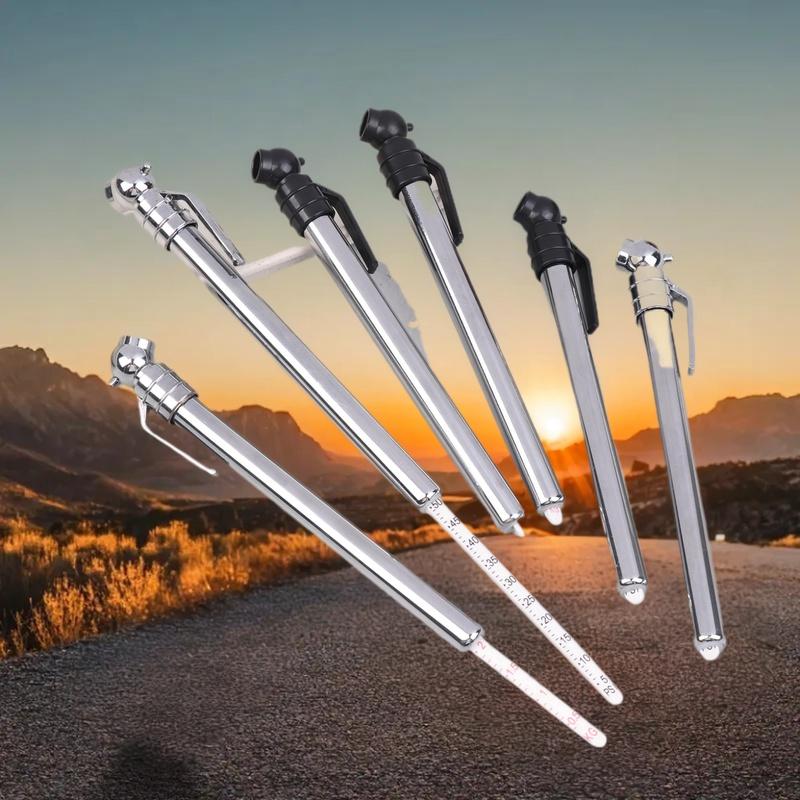 Meter Gauge Pen Barometer Monitor System Universal Tyre Air Pressure Test Meter Pen Portable 5-50 PSI Air Pressure Test Tools