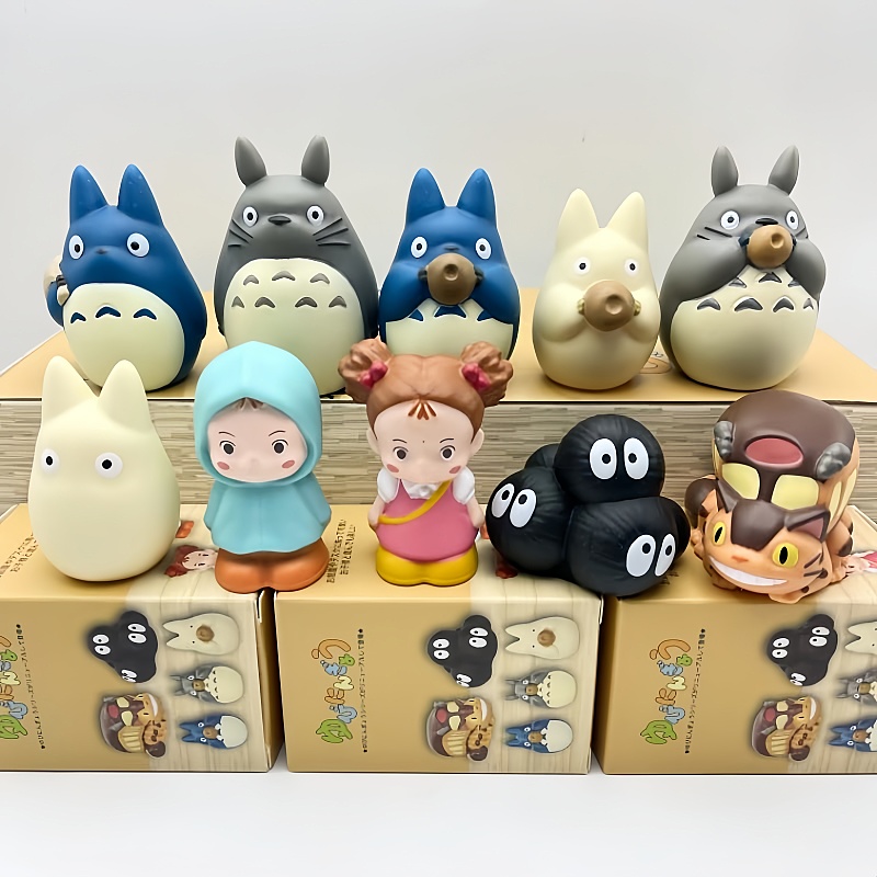 Hot New Anime Cartoon Peripheral Blind Box Trendy Toy Figurine Office Desk Bedroom Bedside Table Decor Students Birthday