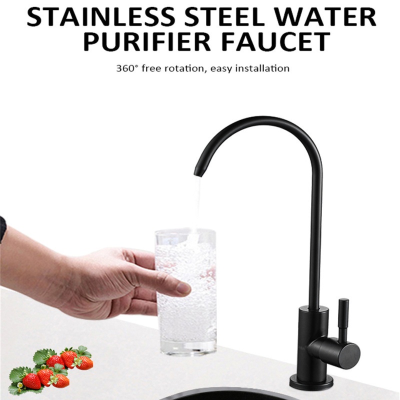 304 Stainless Steel Kitchen Faucet Hot and Cold Water Mixer 360 Degree Rotation Basin installation Comes Kitchen Hardware