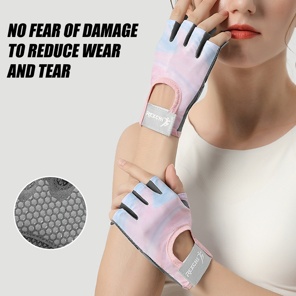 1Pair Breathable Workout Gloves Wrist Support for Pull-ups,Weight Lifting Fingerless Gym Gloves with Curved Open Back for Sports pen gpt
