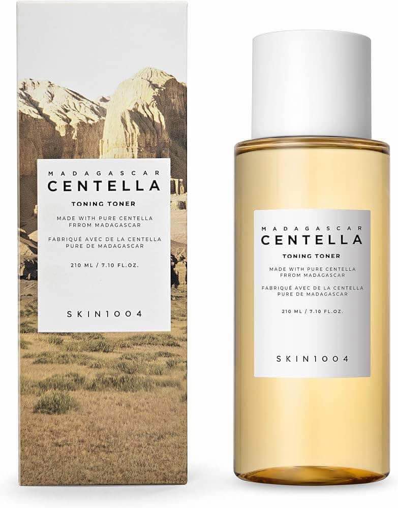 SKIN1004 Madagascar Centella Poremizing Clear Toner 7.1 fl.oz, 210ML for Keratin Plug and Sensitive Skin