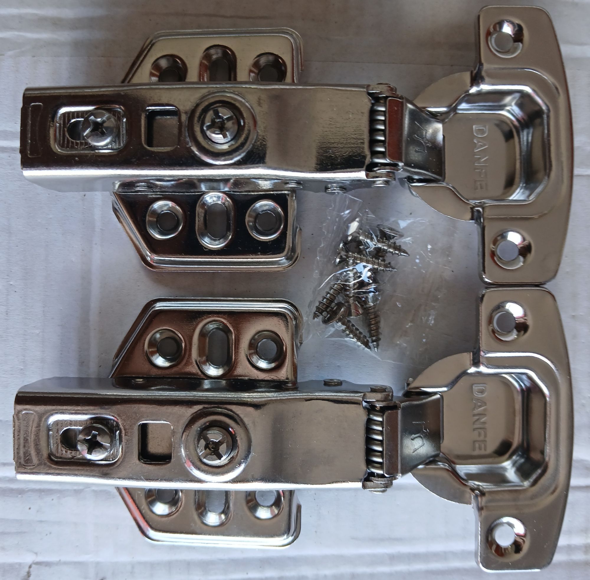 0 Degree Full Stainless Steel Auto Hinges for Kitchen
