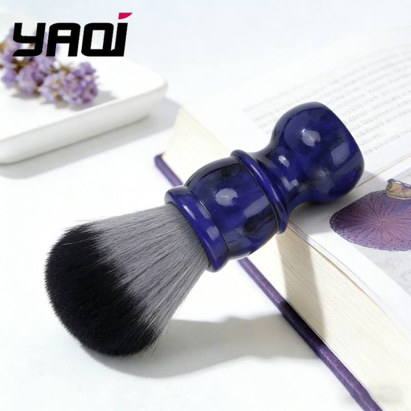 2026 Hot sale！YAQI 26mm Timber Wolf Color Synthetic Hair Shaving Brush for men