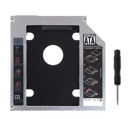 HDD/SSD Case Caddy For Laptop 9.5mm