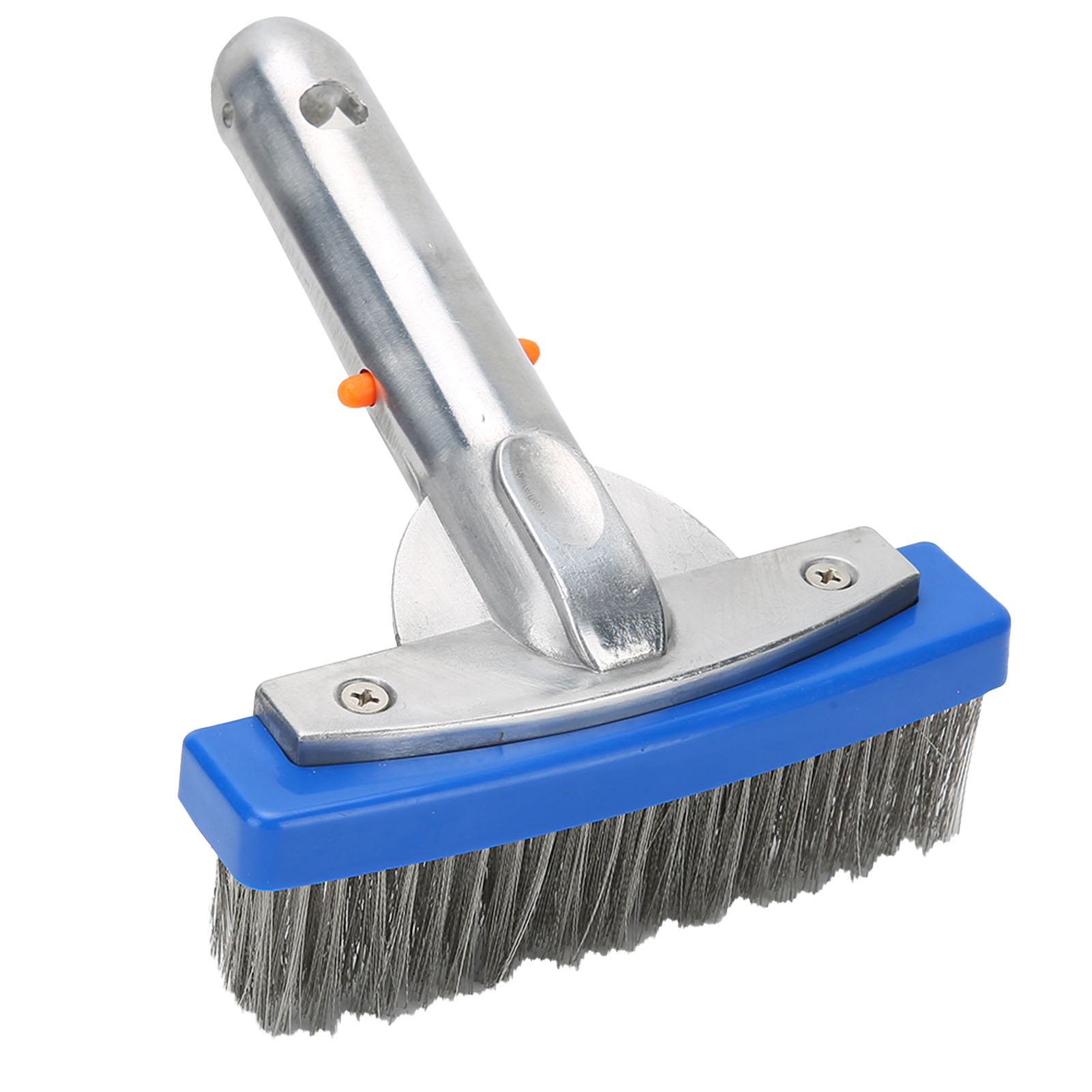 14cm Swimming Pool Cleaning Brush Stainless Steel Brush for Spa Pond Floor Wall Cleaning Equipment