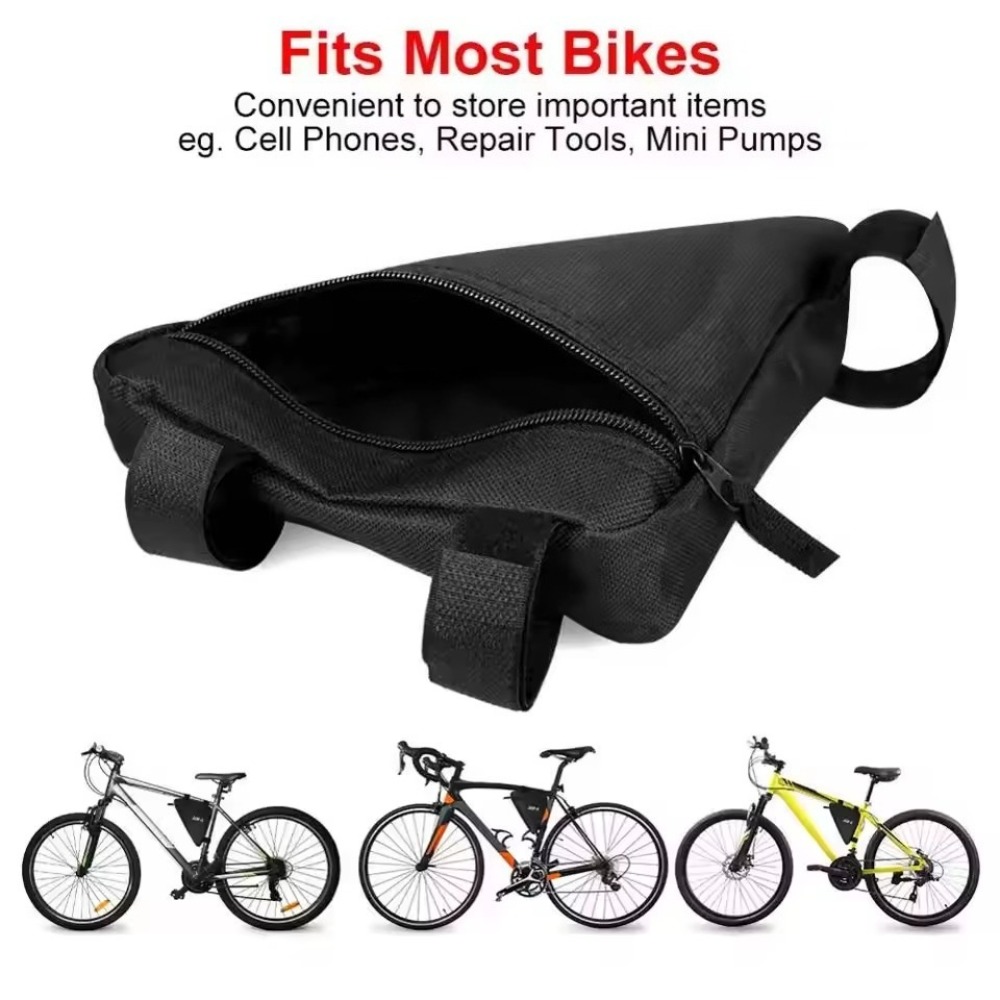 Bike Bicycle Bag MTB Triangle Bag Front Frame Handlebar Waterproof Cycling Bags Road Bike Pouch Holder Bicycle Accessories
