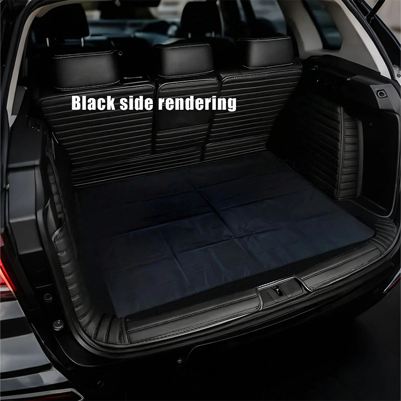 1 Piece of 27.5x47.2 Inch Universal Waterproof Luggage Compartment Mat, Suitable for Cars/SUVs/Trucks - Foldable, Anti Fouling