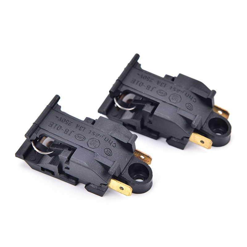 2Pcs Black 13A Switch Electric Kettle Thermostat Steam Medium Kitchen Parts Accessories High Quality