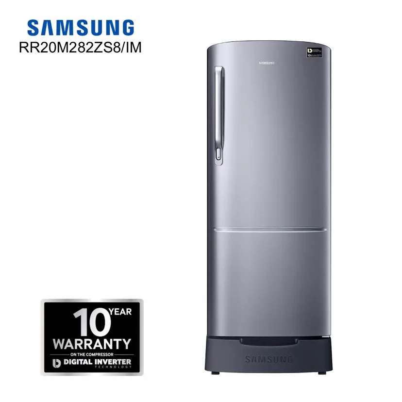 Samsung Rr20M282Zs8/Im 192L Single Door Refrigerator - Silver - Premium Quality Product for Everyday Use