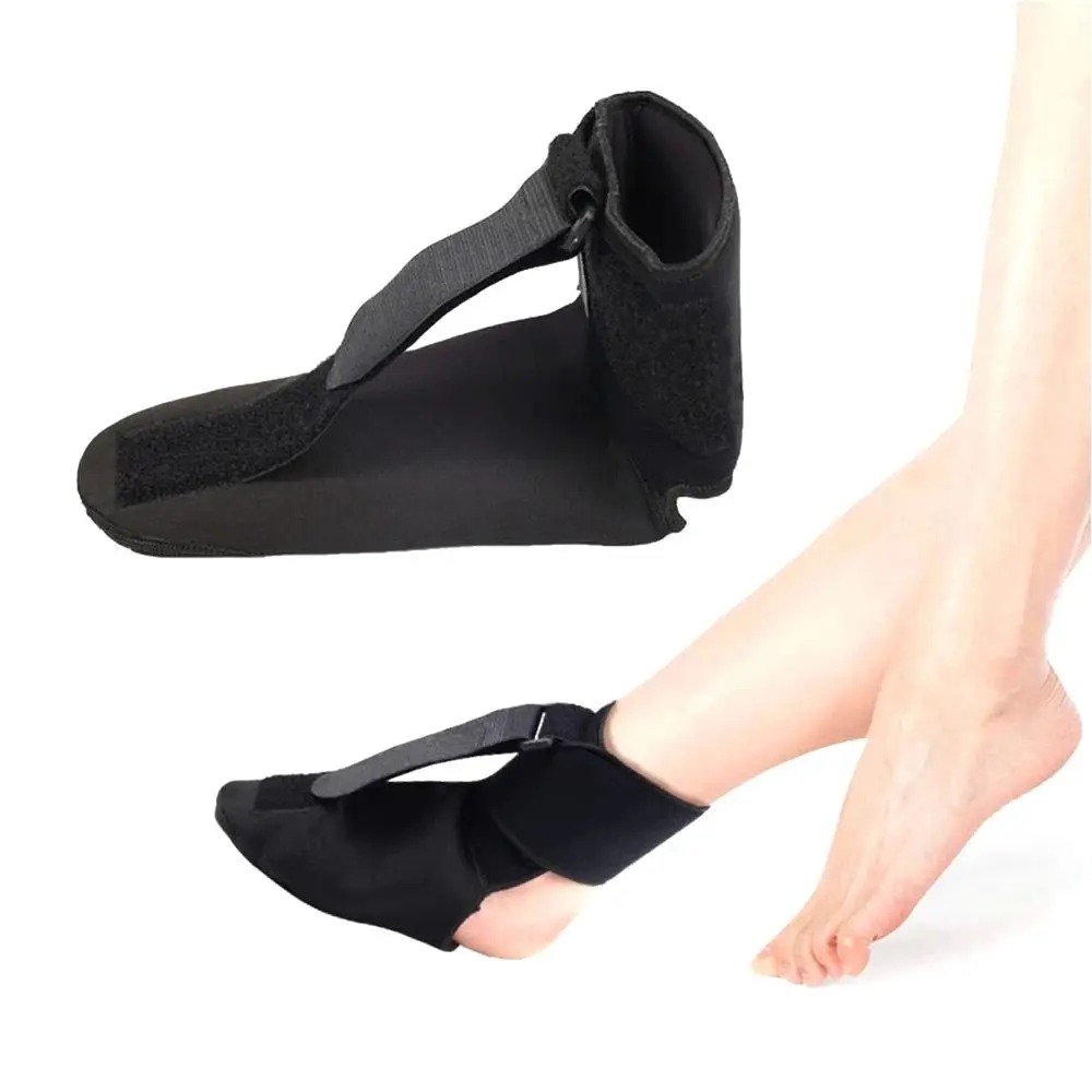 1pc Compression Plantar Fasciitis Splint Sock Stretch Strap Adjustable Dorsal Drop Foot Orthopedic Brace Comfortable Breathable