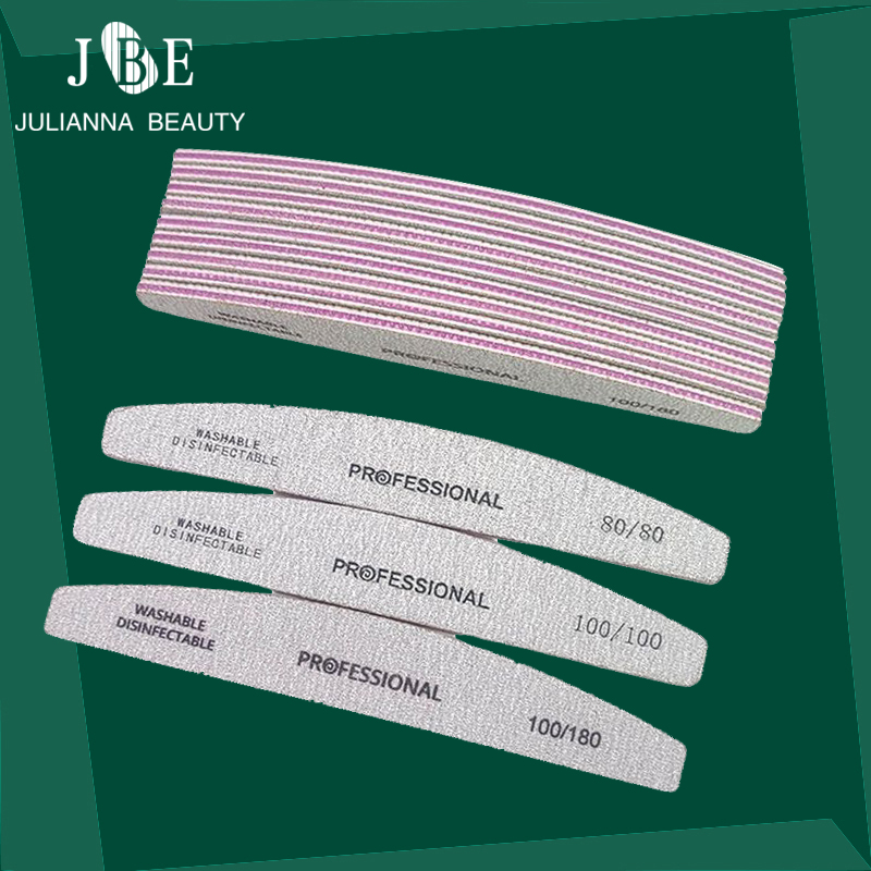 5/10 Pcs/lot Professional Nail Files Nail Art Sanding Files Buffing Curve Manicure Tools Set 100/180 Nail Buffer Diagnostic-Tool
