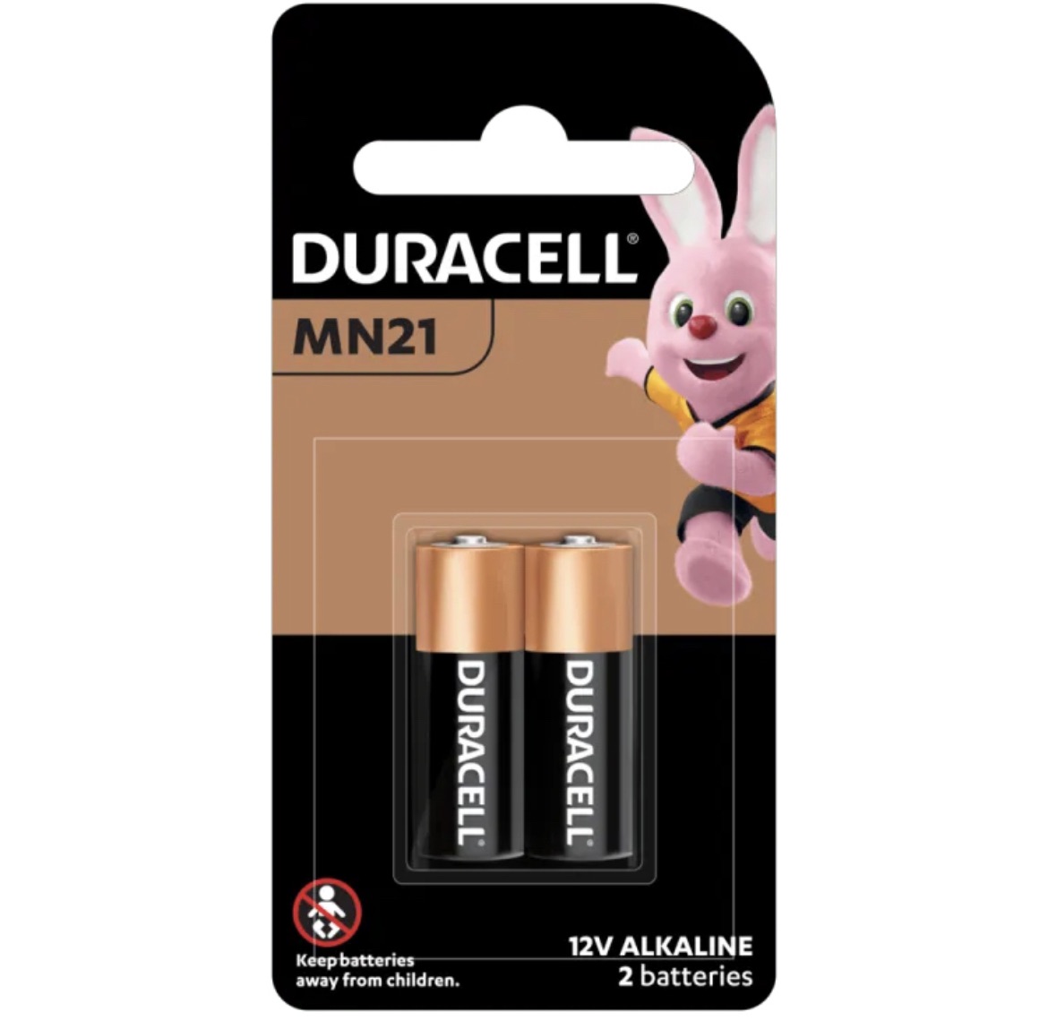 Duracell MN21 Alkaline 12V Battery - 2 Pcs