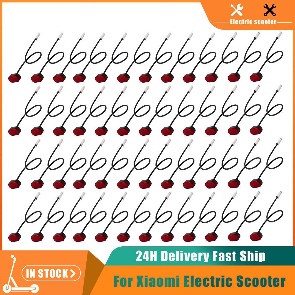 Electric Scooter Rear Tail Light Back LED Tail Stoplight Brake Bird Safety Lamp For Xiaomi M365 Pro Skateboard Accessories