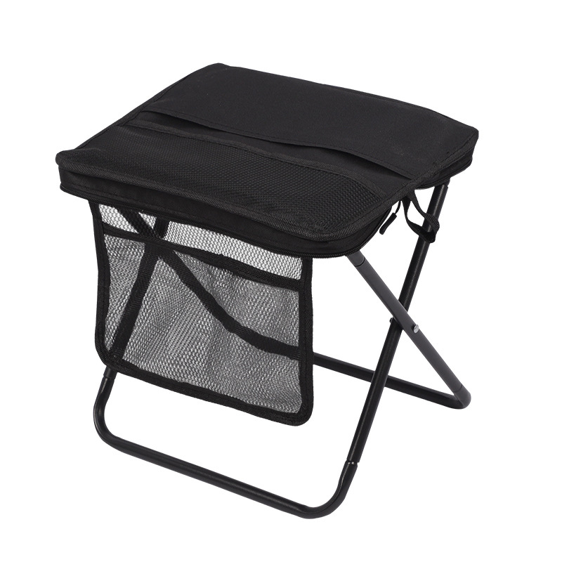 1pcs New Portable Folding Stool Shoulder Bag Design Lightweight Outdoor Canvas Chair