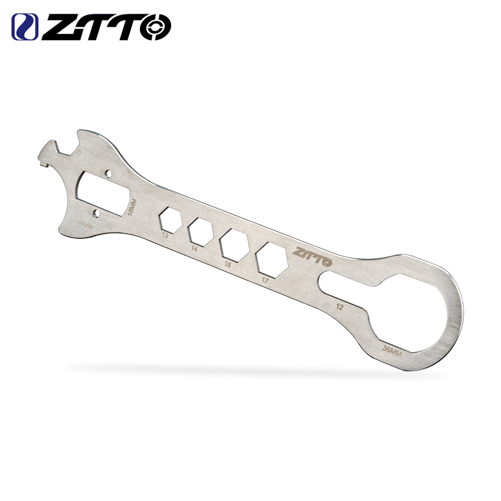 ZTTO Bicycles Bottom Bracket Install Removal Tool 13mm 14mm 16mm 17mm MTB Road Bike Crank Tool Wrench Spanner Nut Screw Wrench