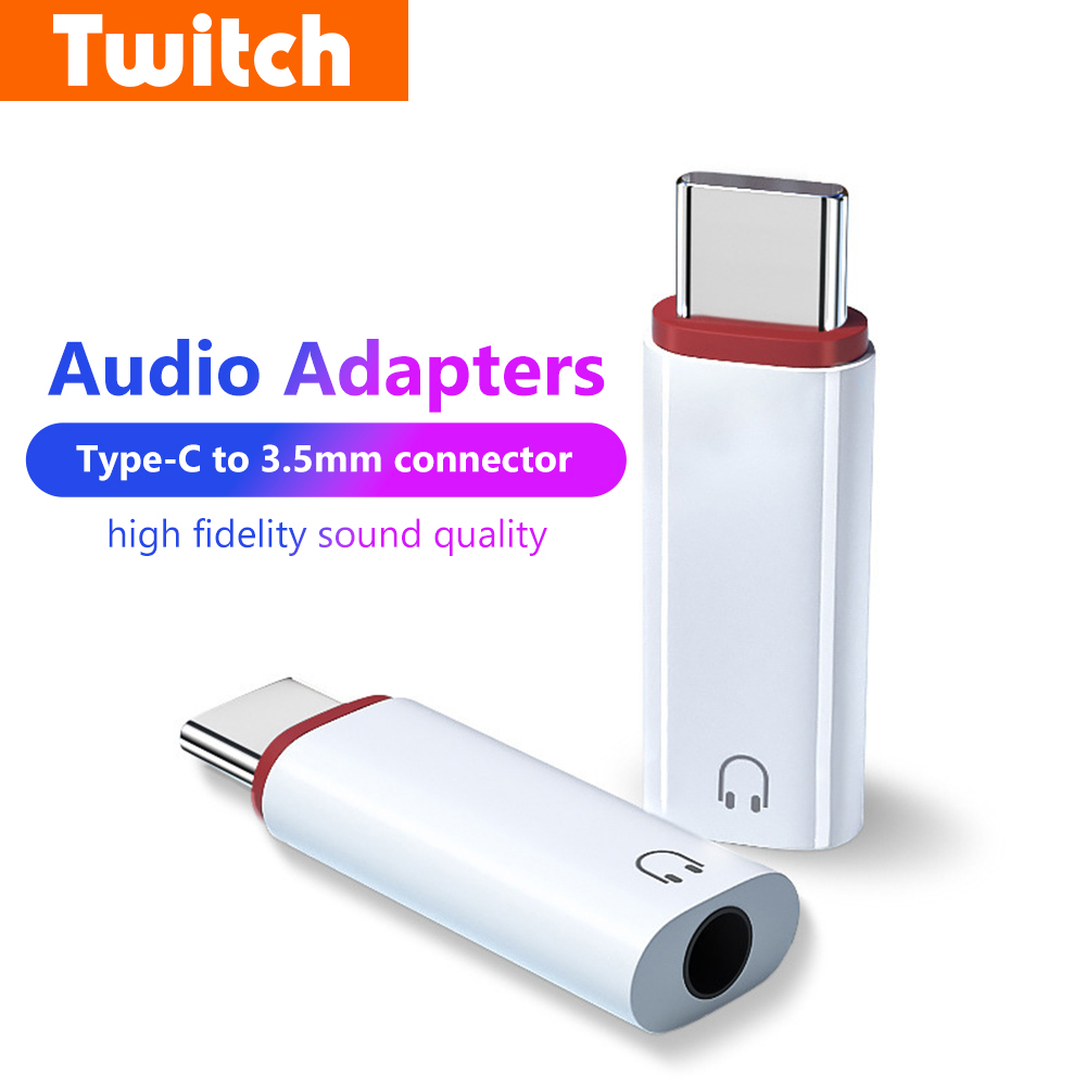 Type C To 3.5MM Audio Adapter Universal 3.5MM Jack Connector USB C Headphone Audio Adapter For iPhone 15 16 Phone Accessories