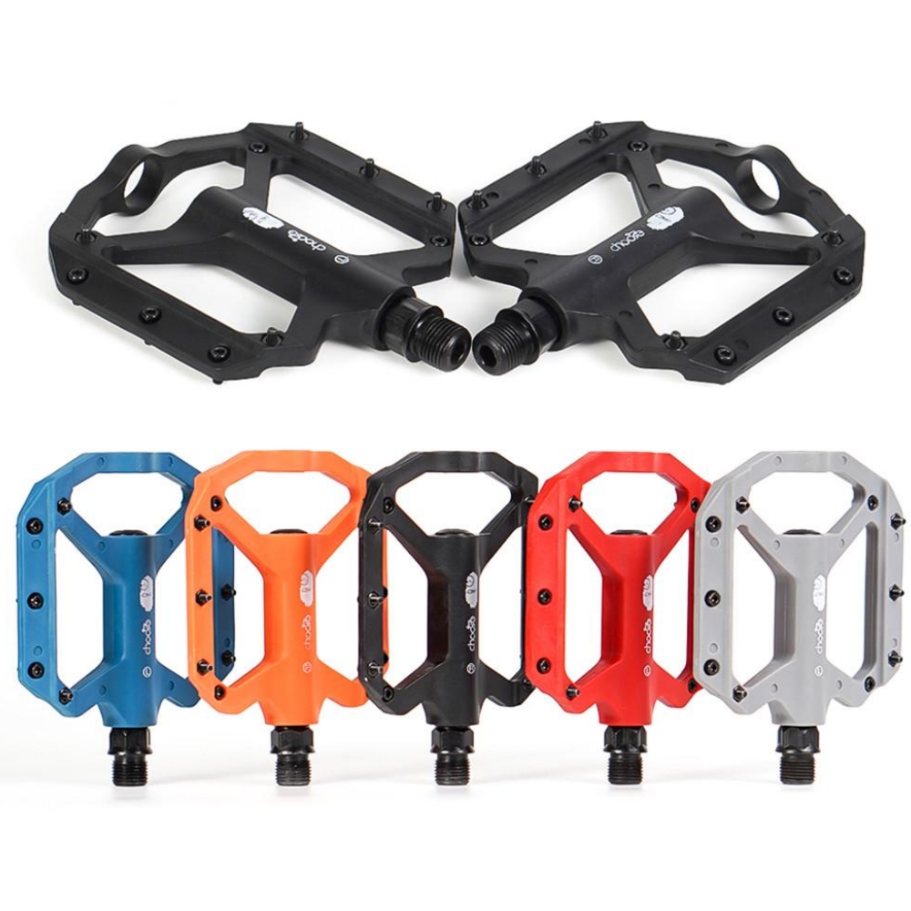 Chooee Mtb Bicycle Pedals 9/16" Mountain Bike Accessories Nylon Road MTB Bike Pedals