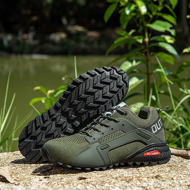 Men's Breathable Hiking Shoes Outdoor Sports Shoes Tactical Training Boots Men's Hiking And Hunting Tactical Sports Shoes