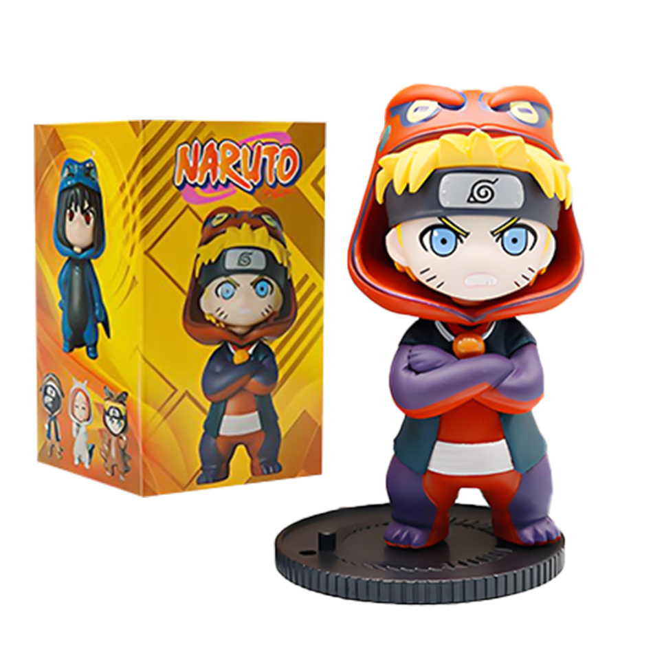 1-3Pcs Naruto blind box Figures Model Ornament Anime Uchiha Sasuke Sakura Cosplay Action Figurine Model Toys Decorations