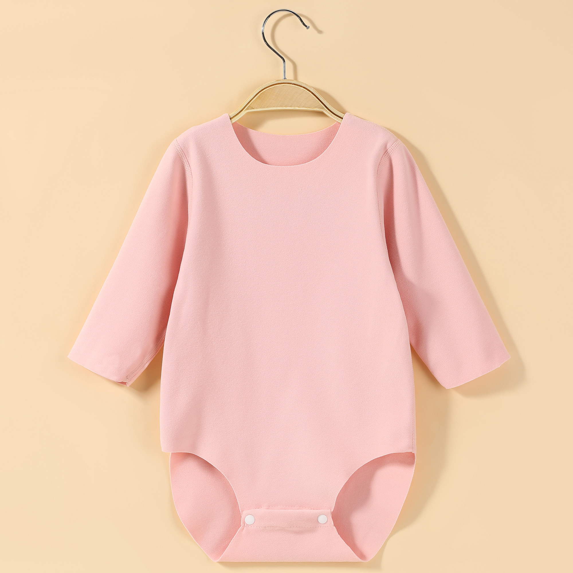 Pink/Yellow/Blue/brown Long Sleeves Baby Bodysuit Onesie for Height 60-90CM Exquisite Print Baby Cute Cloth Comfortable Jumpsuit