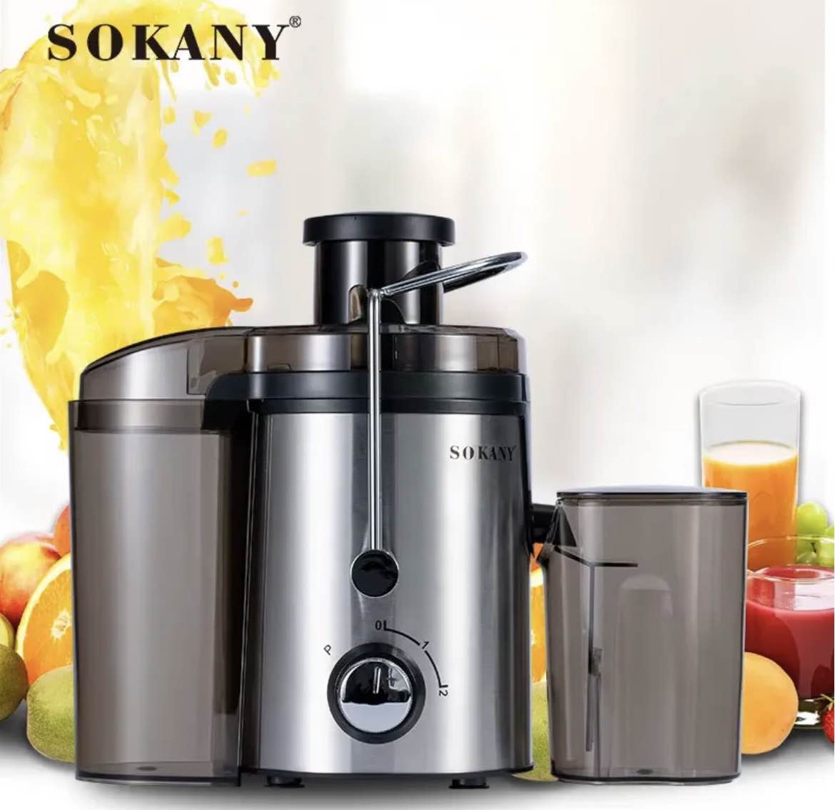 Sokany SK JB175 Electric Multifunctional Fruit Vegetable Juicer Machine 500W