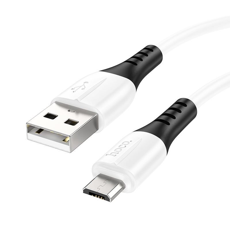 Cable USB To Micro-USB X82 Charging Data Sync (White)