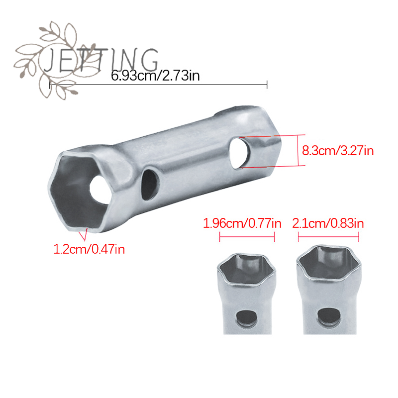 72mm Wrench Motorcycle Spark Plug Replacement Repair Tool A7TC D8TC Spark Plug Socket Wrench Inner Hexagonal Socket