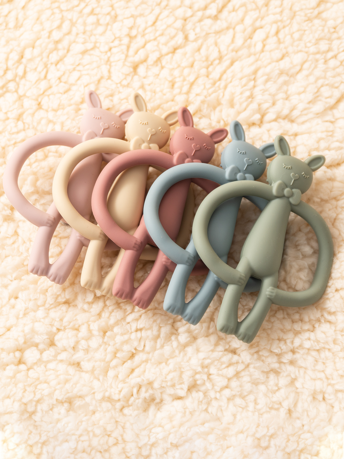 1PCS Nursing Teether Toy Kids Teething Silicone Newborn Dental Care Durable Teether Toys Teething Infant Chewing Toy