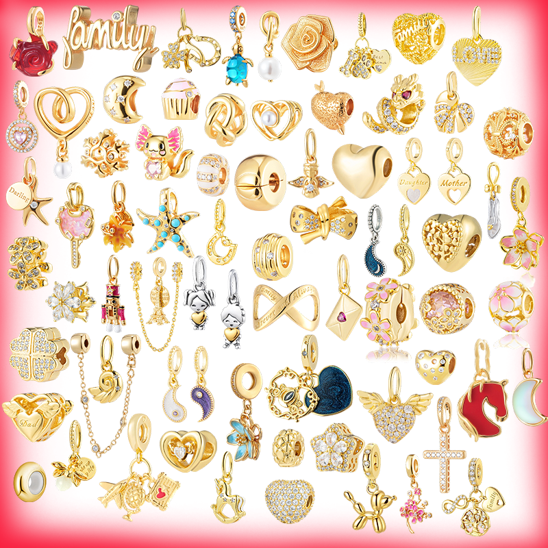 Hot Sale DIY Gold Plated Forever & Always Infinity Love Letter Envelope Dangle Charm Bead Fit Original Bracelet DIY Jewelry
