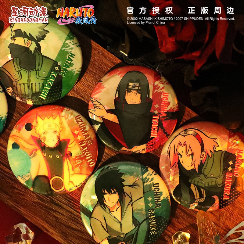 NARUTO Cosplay Sasuke Uchiha Itachi Madara Obito Hatake Kakashi China Official Authorization Amulet Ornament