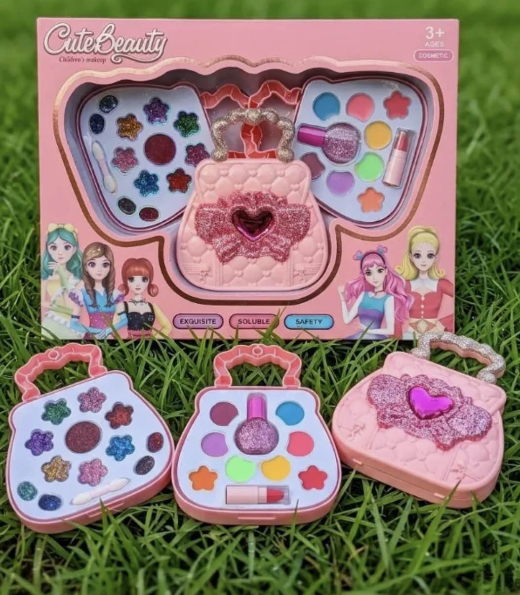 Kids Makeup Kit for Girls, Washable Makeup Set Toy