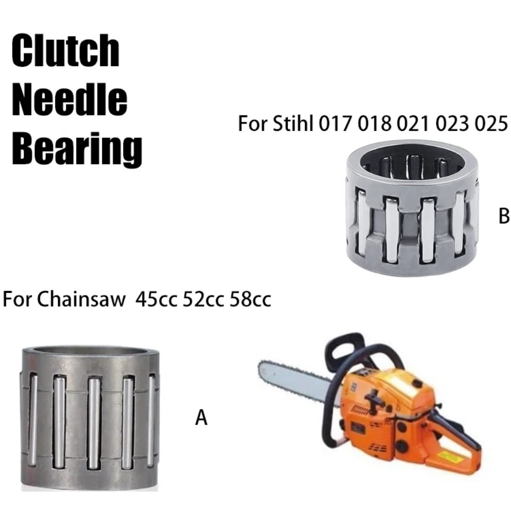Clutch Needle Bearing For Chainsaw 4500 5200 5800 45CC 52CC 58CC or Stihl 017 018 021 023 025 Chainsaw Accessories