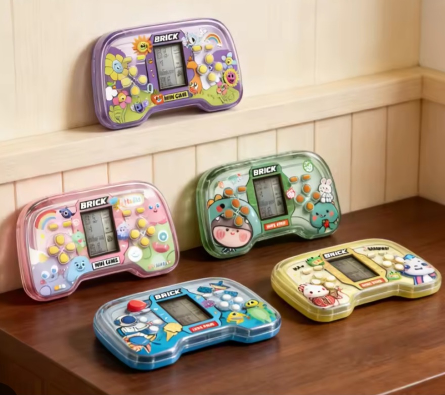 Handheld Brick Game Console with 23 game modes