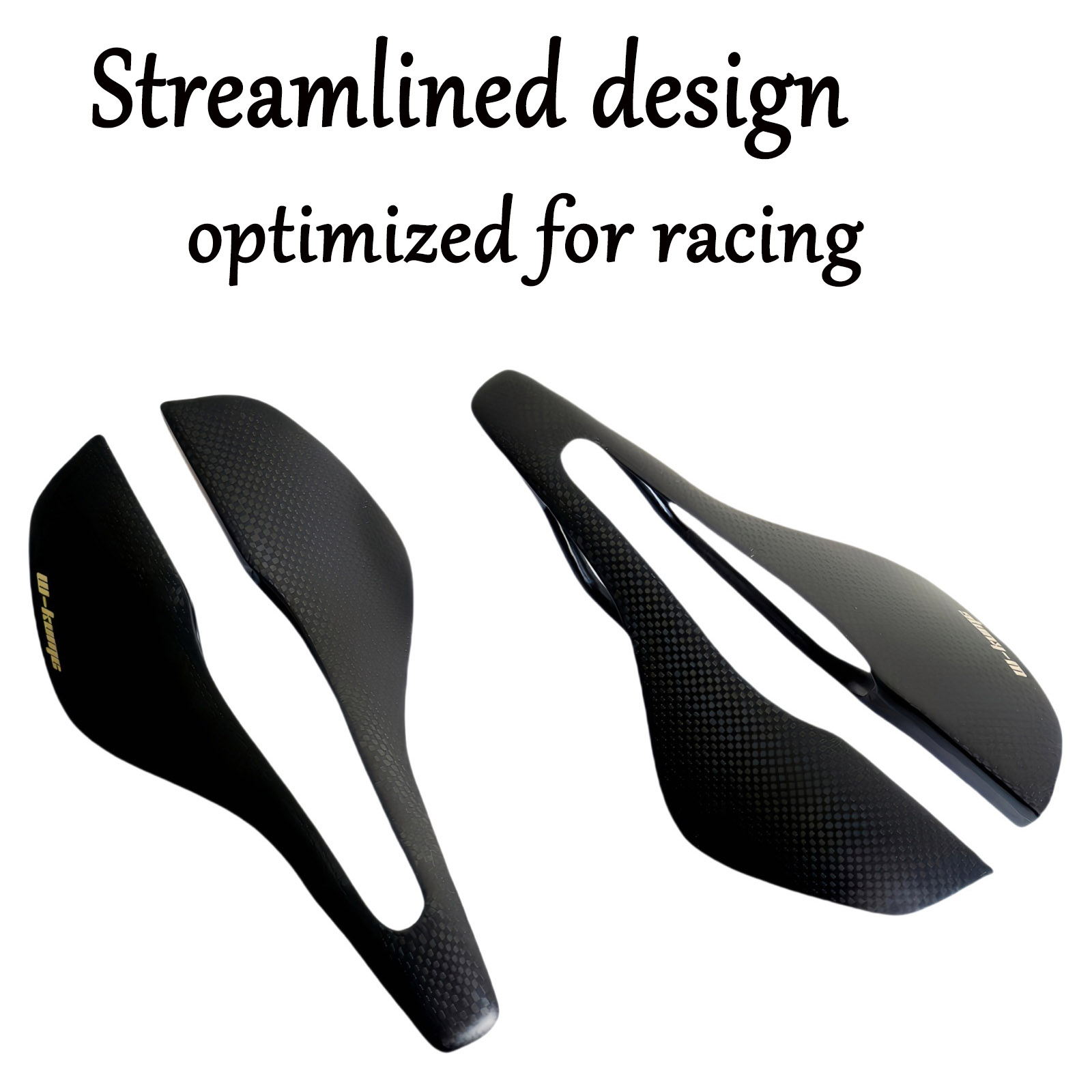 FORIDE 2X Full Carbon Fiber Bicycle Saddle Comfort Road Mountain Bike Saddle Seat Cushion Bike Leather Saddle Pad