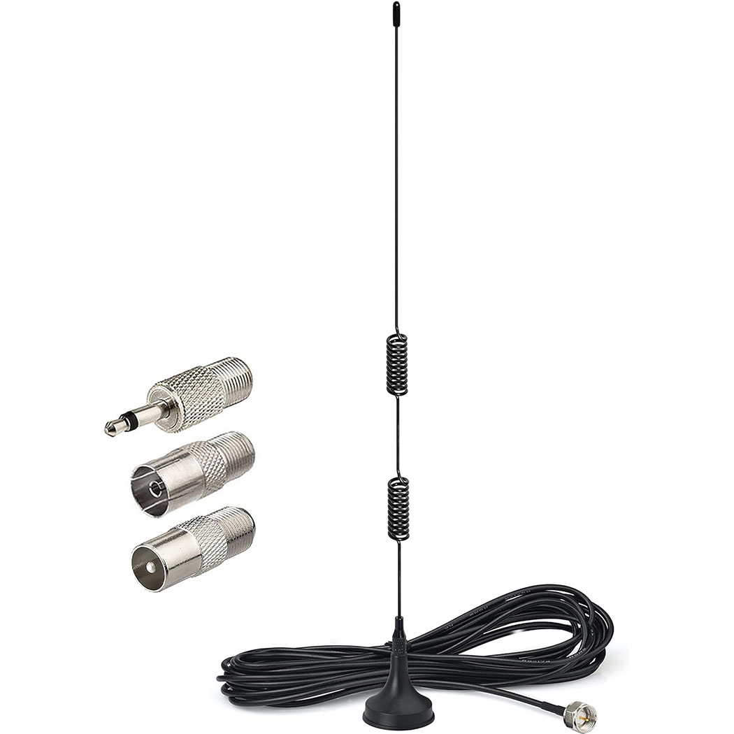 FM Radio Antenna Magnetic Base for Pioneer Onkyo Yamaha Marantz Sherwood Indoor Digital HD FM Radio Bluetooth Home Stereo Receiv
