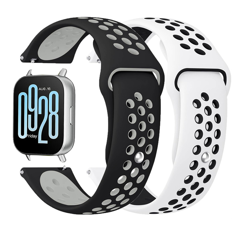 Soft Silicone Strap For Redmi Watch 5 Active Breathable Correa Redmi Watch 5 Lite/5 Active Bracelet belt 22mm 20mm Bands