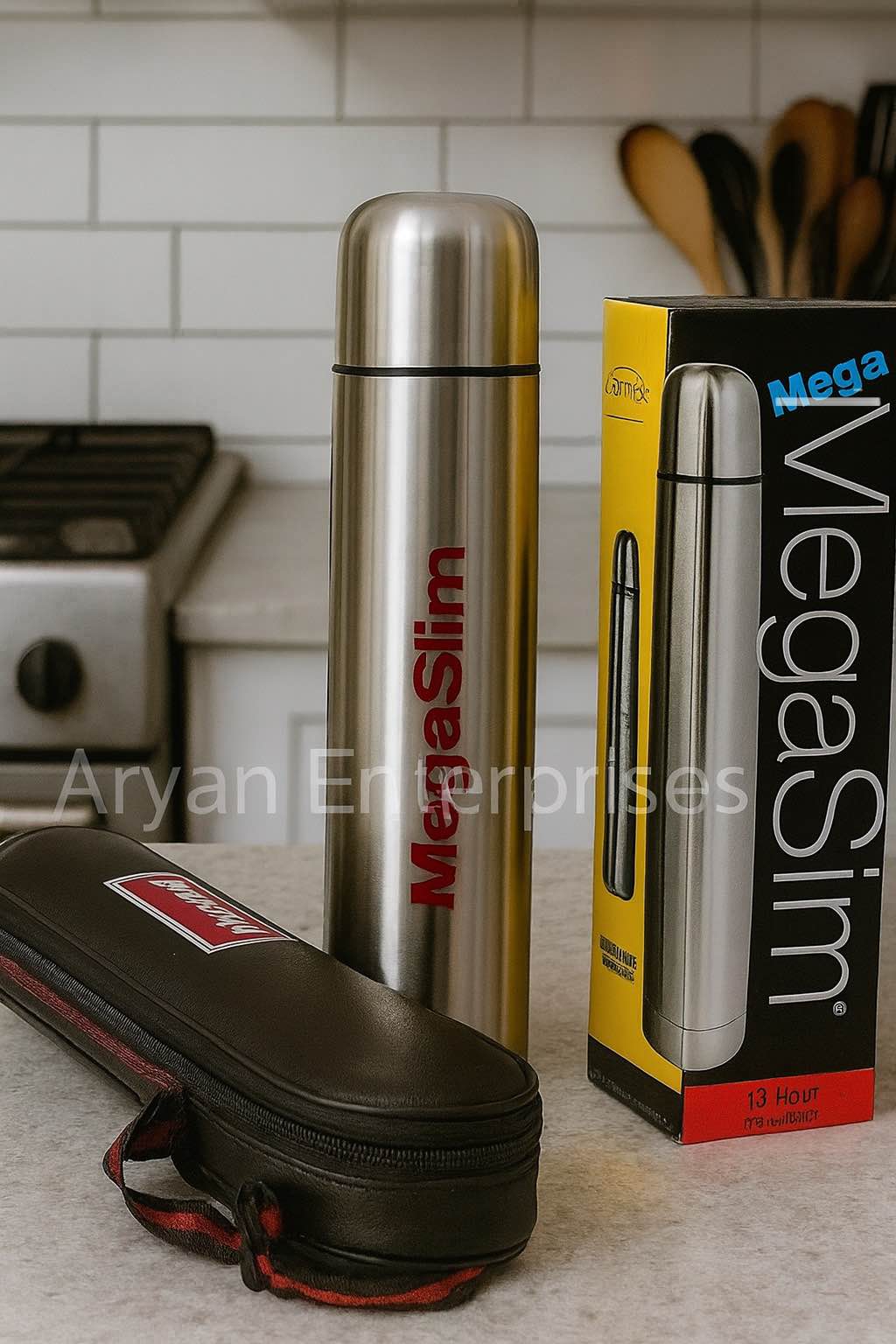 Megaslim Vacuum Flask/Thermos Water Bottle mug -1000 Ml