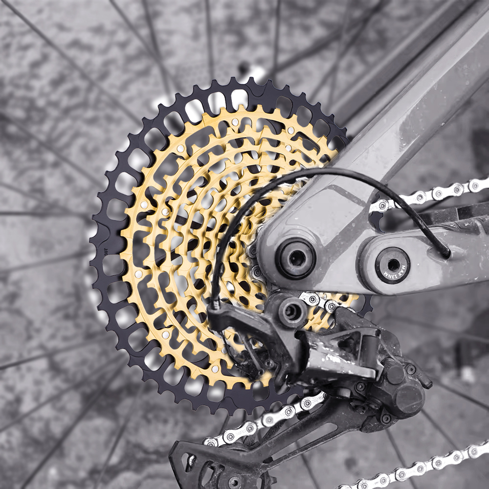 ZTTO 11 Speed Mountain Bike Freewheel Bicycle Cassette 11S 11-50T 40 42 46 52T MTB HG Hub 11S Gravel Bike Sprocket XX1 gx m9000
