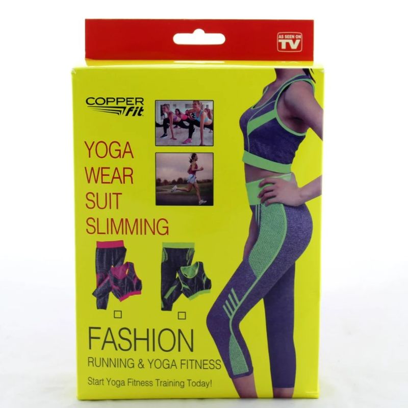 Param Piece Leggings + Sports Bra Yoga & Slimming Suit Stretchable