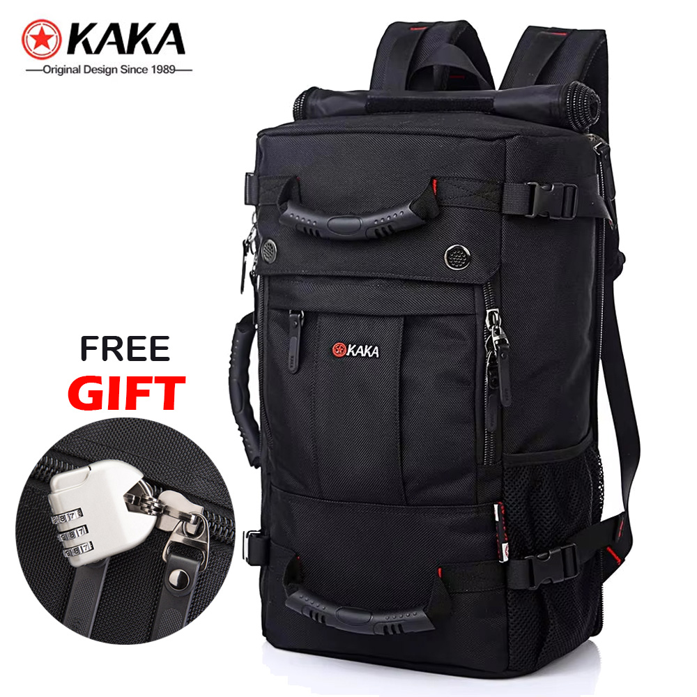 BANGE 30L Anti-Theft Waterproof Hiking Camping Backpack Removable Trekking Bag Rucksack Big Capacity Travel Outdoor Sports Bags