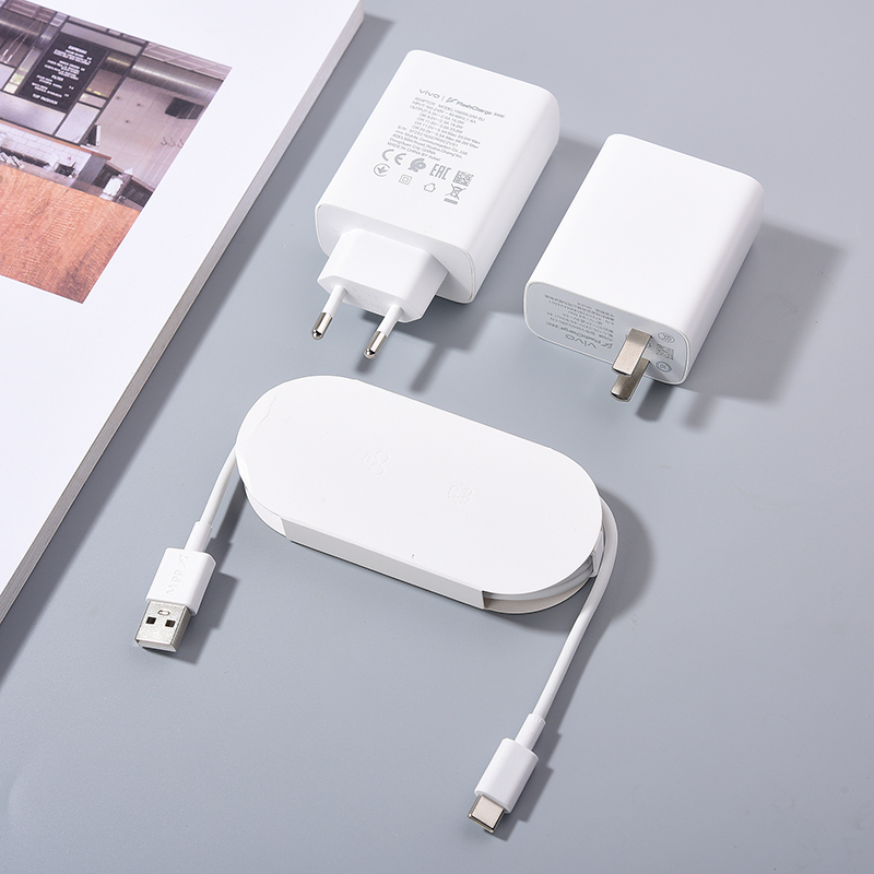 Vivo iQOO Neo 5 5S 66W Original Flash Charger EU/US Super Fast Power Adapter Type C Cable For VIVO S17 S16 S15 Pro S17E X80