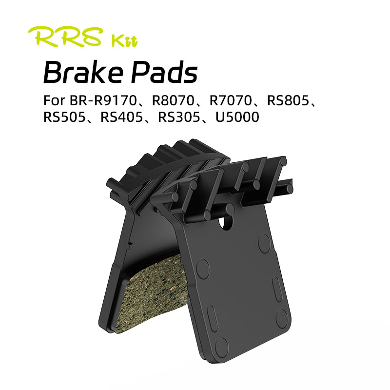 Rrskit Bicycle Hydraulic Disc Brake Pads Resin Ceramic Brake Pads For Shimano BR-R9170 R8070 R7070 RS805 RS505 RS405 RS305 U5000