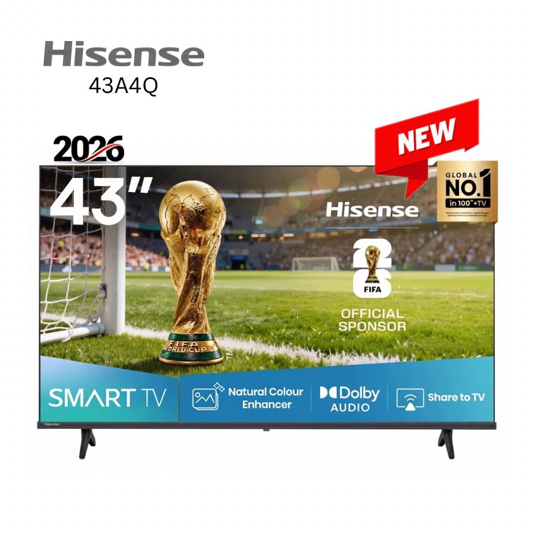 Hisens 43 inch Full HD Smart Tv 43A4Q (2026)