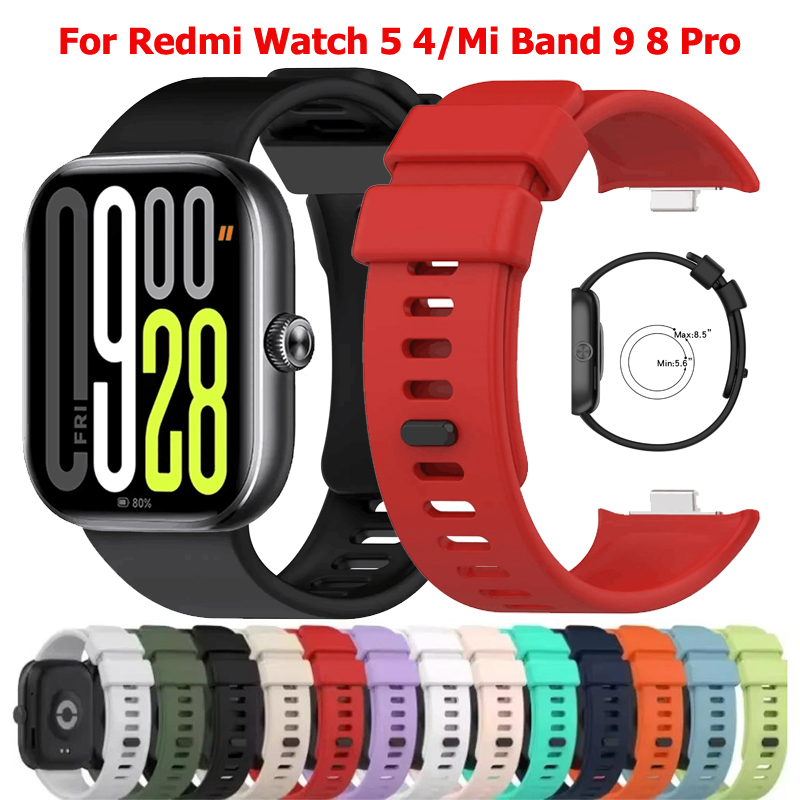 Official Silicone Straps For Redmi watch 5 Accessorie Replacement watchband belt bracelet correas for Redmi watch 5 Band
