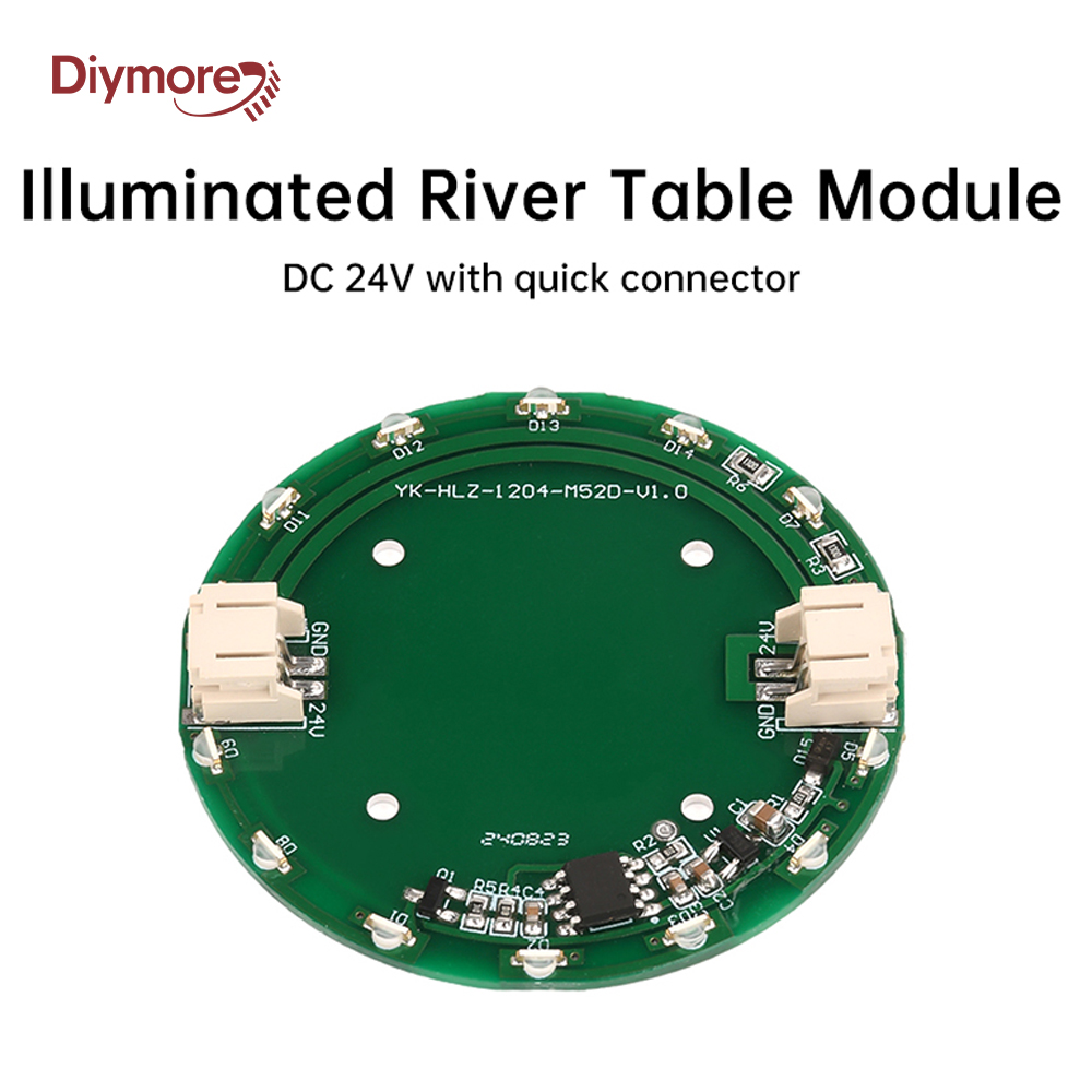 1/3/5/10PCS DC 24V DIY Smart River Touch Table Sensor LED Light Cellular Coil Light Strip Touch Sensor Circuit Module With LED