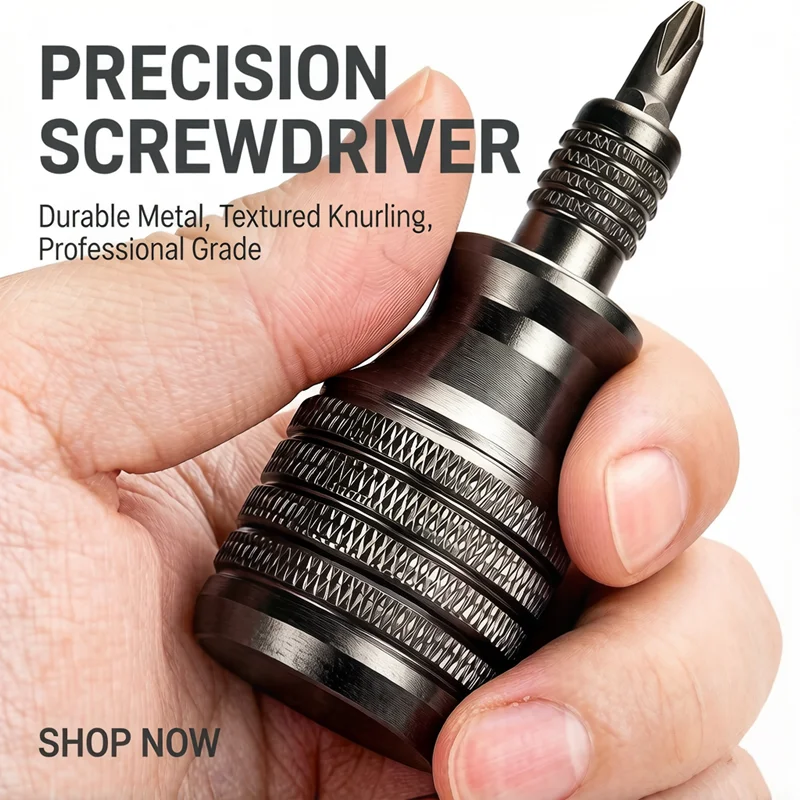 7 in 1 Mini Screwdriver EDC Titanium Alloy Screwdriver S2 Torx Phillips Screw Driver Bit Kit Portable Home Repair Tool