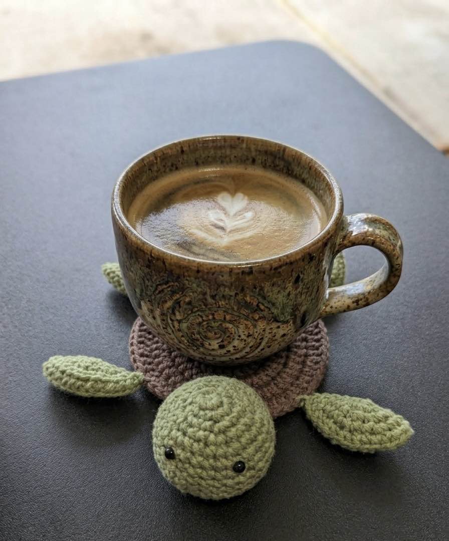 Cute Turtle Coaster ( 1 Piece)